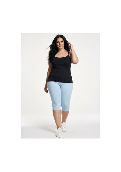 Hanezza Askılı T-shirt Siyah - 4034988 Siyah