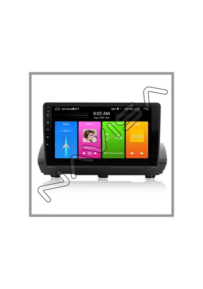 Dacıa Sandero Stepway- Jogger 4 Gb Ram 64 Gb Hafıza Androıd Multımedıa Teyp 9.0 İnç
