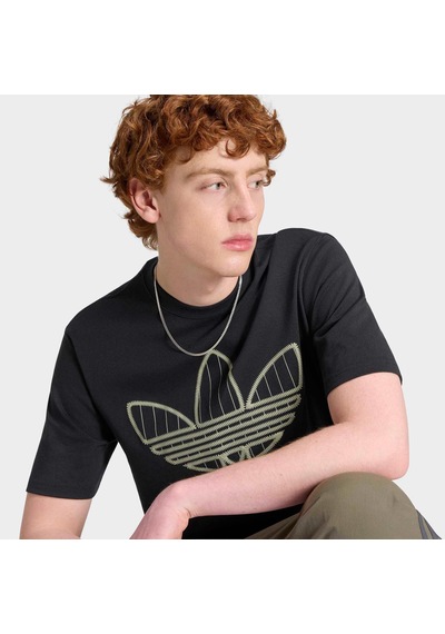 Adidas Trefoil İnfill Erkek Siyah Tişört Ia5946