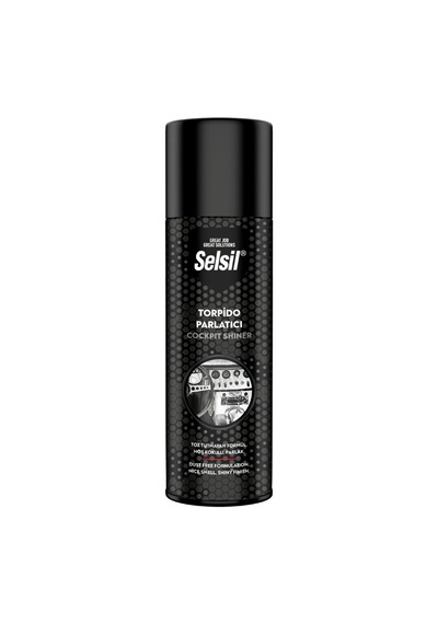 Selsil Oto - Araç Torpido Parlatıcı Sprey 200ml Hoş Kokulu - Parlak - Toz Tutmayan Formül 5332