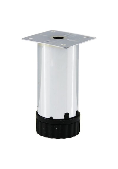 İbico 90-12137-e-01 Ayarlanabilir Metal Tablalı Koltuk Baza Ayağı 10cm X 42mm- 10'li Paket