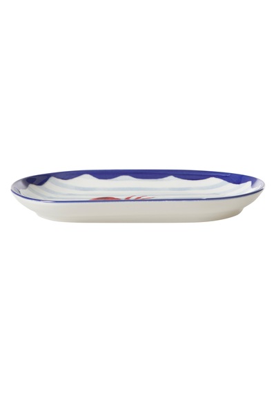 Mudo Home Costa Kayık Tabak 24 Cm Çok Renkli