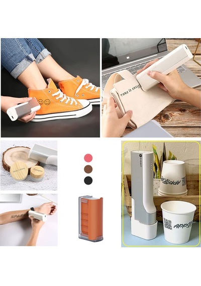 Printpen Pasta Kahve Kağıt Her Yüzeyde Logo Metinler Yazıcı Kalem