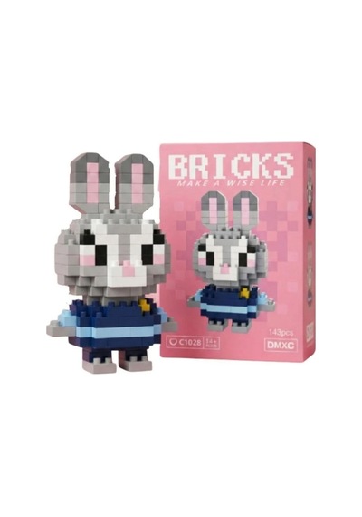 Bricks Neşeli Hayvan Figürlü Mini Lego