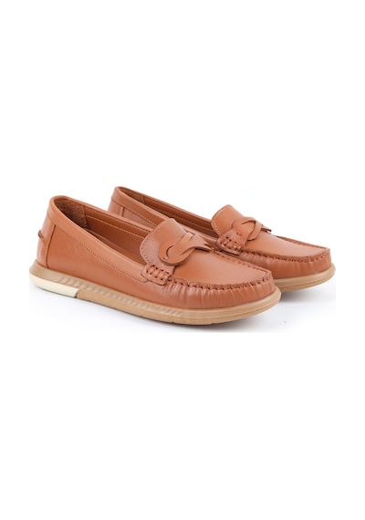 Libero L081.24106 Klasik Dikiş Detaylı Antik Görünümlü Termo Taban Kadın Loafer Ayakkabı Taba Libero L081.24106 Klasik Dikiş Detaylı Antik Görünümlü Termo Taban Kadın Loafer Ayakkabı Taba
