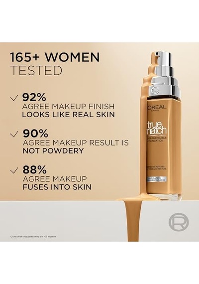 L'oreal Paris True Match Bakım Yapan Fondöten - 1.5n Nötr Alt Ton 00