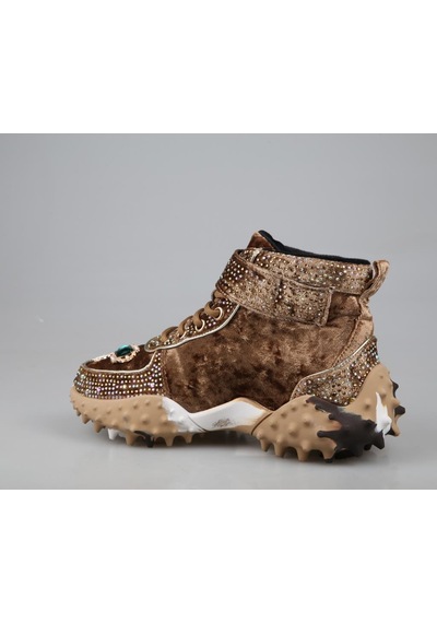 Guja 24k351 Boğazlı Camel Kadın Sneakers Camel