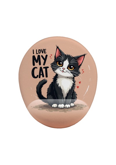 Cat Kedi Bilek Destekli Mouse Pad