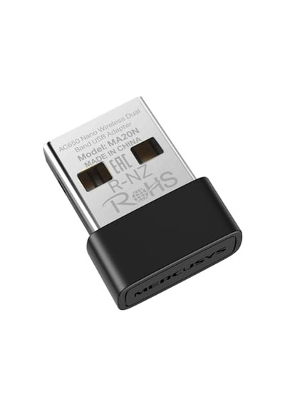 Mercusys Ma20n, Ac650 Mbps Kablosuz Dual-band Nano Usb Adaptör