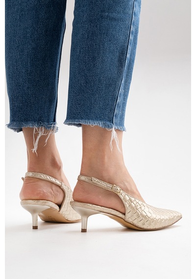 Alewomen Gold Hasır Sivri Burun Arka Açık 4 Cm Topuk Boyu Gormi Stiletto Kadın Ayakkabı Altın Hasır Alewomen Gold Hasır Sivri Burun Arka Açık 4 Cm Topuk Boyu Gormi Stiletto Kadın Ayakkabı Altın Hasır