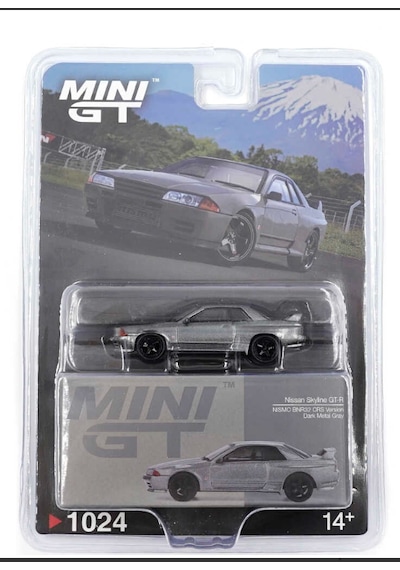 Mini Gt 1/64 Nissan Skyline Gt-r Nısmo Bnr32 Crs Version Dark Metal Gray - Blister Paket 1024 Gri
