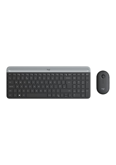 Logitech MK470 Kablosuz İnce Q Klavye + Mouse Seti