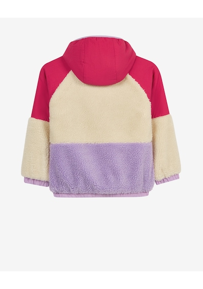 Skechers G Outdoor Fleece Full Zip Sherpa Büyük Kız Çocuk Pembe Mont Sk2620142-3586