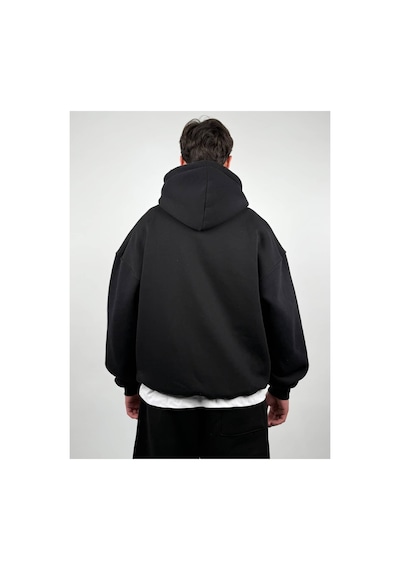 Zaee Basic Oversize Hoodie siyah