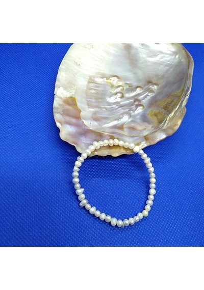 Doğal Inci Bileklik 4 Mm Inci Bej 18513327
