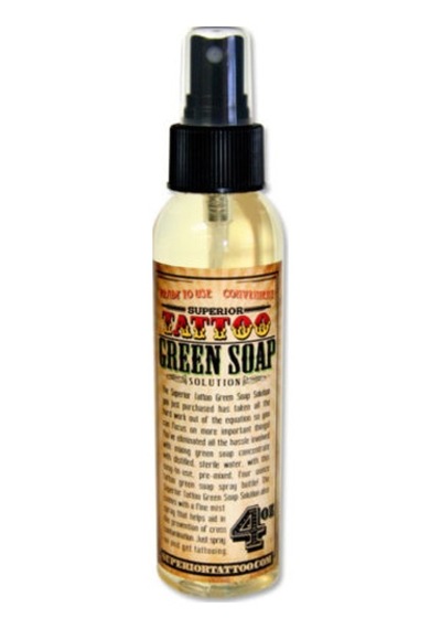 Tattoo Dövme Yıkama Sabunu "Green Soap"