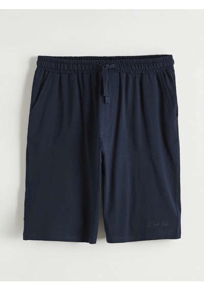 LC Waikiki Lc Waıkıkı Lacivert Slim Fit Erkek Pijama Alt Şort Navy