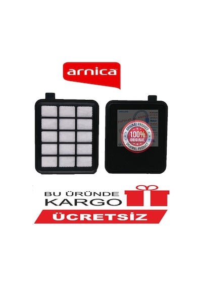 Arnica Mila Torbasız Süpürge Yeni Tip Motor Filtresi
