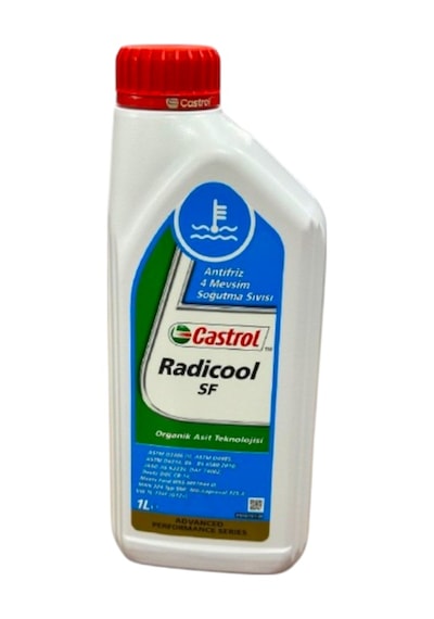 Castrol Radicool Sf Konsantre Antifriz 1 Lt Kırmızı Antifriz