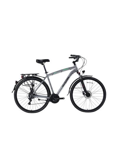 Bisan Comfortline Şehir Bisikleti 48 Cm V 26 Jant 21 Vites Metalik Gri Siyah Gri - Siyah