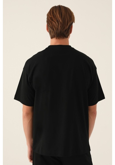 Harvard Universty Siyah Erkek T-shirt 5274-42840 Siyah