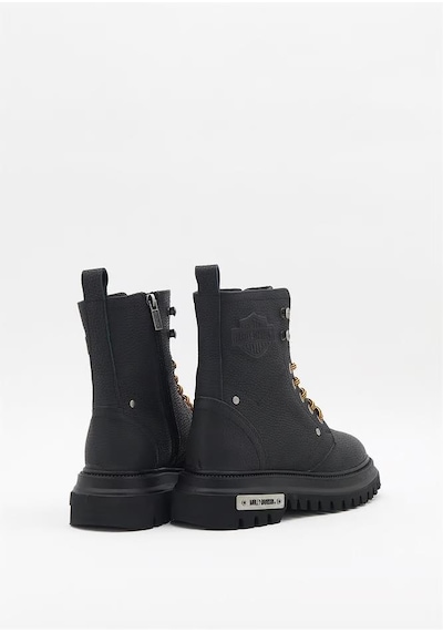 Harley Davidson Dearie M Floater Black Kadın Bot Siyah
