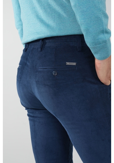 Bisse Pns 24009 Jagger Vercolex Kadife Pantolon Lacivert Pns24k24009 D39 Lacivert