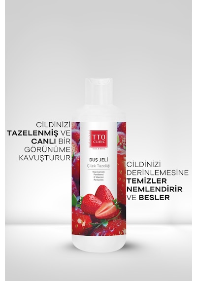 Tto Clinic Duş Jeli Çilek Tazeliği 500Ml
