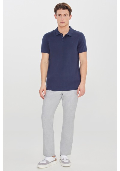 AC&Co / Altınyıldız Classics Erkek Lacı Yumuşak Dokulu Slim Fit Dar Kesim Polo Yaka Tişört Lacı AC&Co / Altınyıldız Classics Erkek Lacı Yumuşak Dokulu Slim Fit Dar Kesim Polo Yaka Tişört Lacı