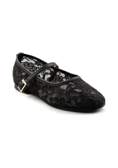 Bambi Siyah Kadın Espadril K01246152213 Siyah