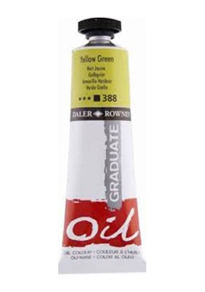 Daler Rowney Graduate Yağlı Boya 200 ML 388 Yellow Green