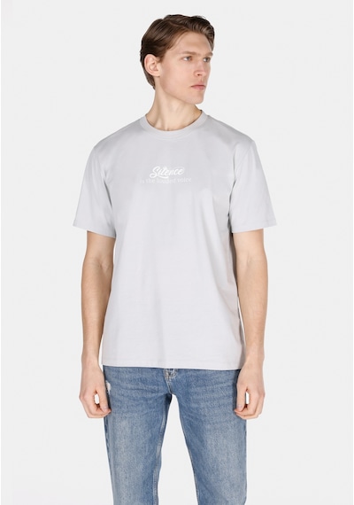 Colin's Colins Comfort Fit Yuvarlak Yaka Düz Erkek Gri Kısa Kol Tişört Cl1074403 Q1.v1 Lgr Açık Gri