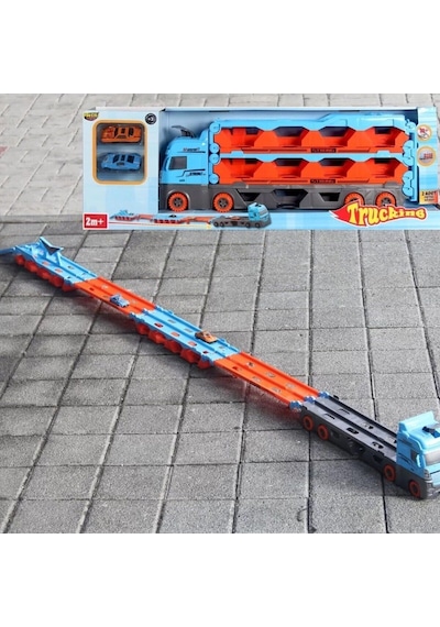 Fab-1604 Yarış Pistli Tır- Prestij Oyuncak - Izbp-892264 1 Adet