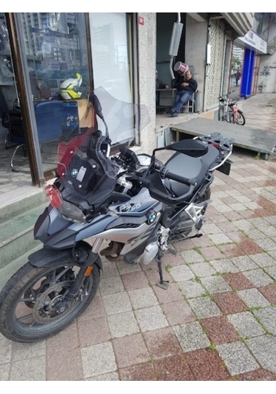 Zeus Motor 2018-2024 Bmw F 750 Gs Uyumlu Uzun Ön Cam Açık Füme