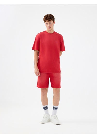 Regular Fit Erkek Şort Dark Coral