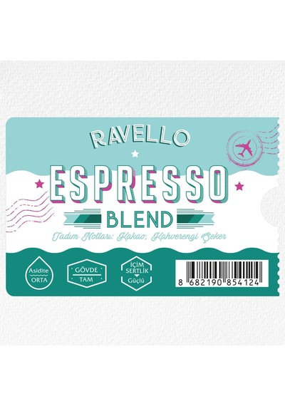 Ravello Espresso Blend Kahve Çekirdek 1000 G Diğer