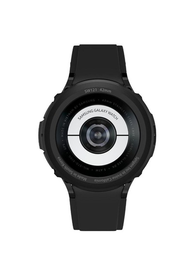 Galaxy Watch 4 Classic 42mm İle Uyumlu Kılıf, Spigen Liquid Air Matte Black