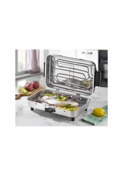 Taner Standart Boy Elektrikli Izgara Mangal Barbekü 31 x 21 CM - 950 W Tnrz1700