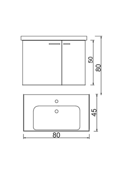 Turkuaz Frame Etajerli Lavabo 80X45 Cm Ve Terra Banyo Alt Dolabı Çok Renkli Turkuaz Frame Etajerli Lavabo 80X45 Cm Ve Terra Banyo Alt Dolabı Çok Renkli