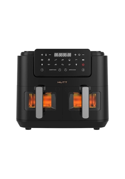 Hutt D9 Çift Hazneli 9 Lt Airfryer Yağsız Fritöz