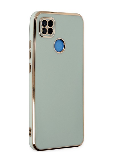 Xiaomi Redmi 9c Uyumlu Kılıf Volet Silikon - Açık Yeşil