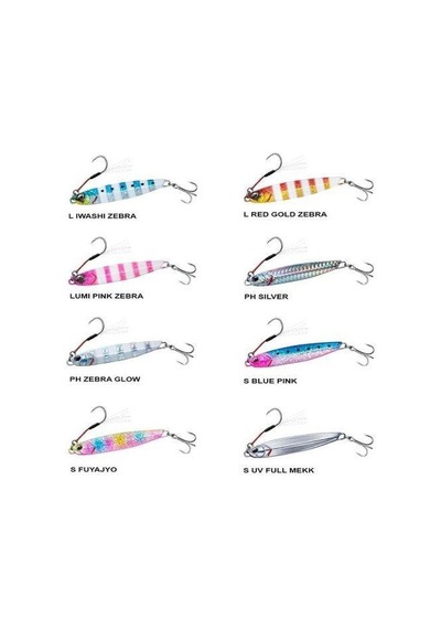 Daiwa Samurai Jig R 40 L.red Gold Zebra