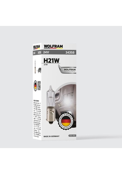H21 Ampul Civalı Mercekli 24v 21w - Wolfram 34358