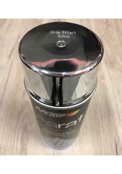 Motip Carat Krom Gümüş Efekt Sprey Boya 400 ML
