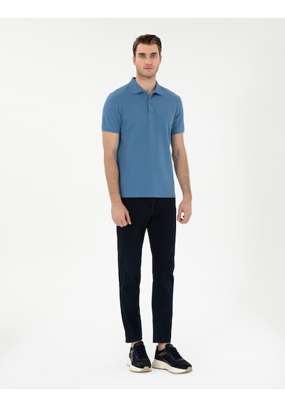Pierre Cardin Erkek Koyu Mavi Tişört Basic 50306448-vr032 Koyu Mavi