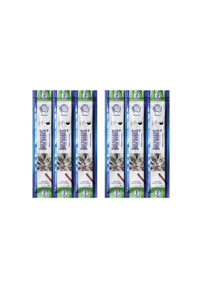 Bosphorus Kuzu Etli Kedi Ödül Stick 2'li 3 x 5 G