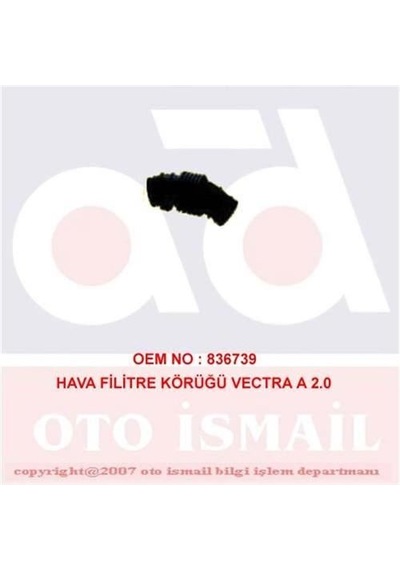 Doğru Kauçuk 724 Hava Filtre Körügü Astra F G Vectra A Corsa A B C