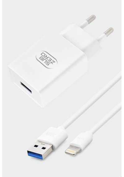 Subzero Sg64 12w 2.4a Ligtning Ev Şarj Aleti Beyaz