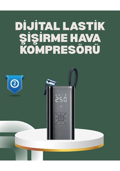 Bisiklet, Motosiklet Ve Araçlar İçin Çok Amaçlı Hava Pompası