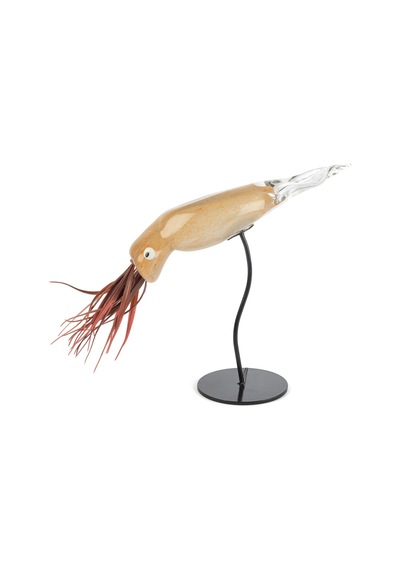 Mikasa Moor Krem Rengi Cam Kalamar Balığı 39x11x30cm